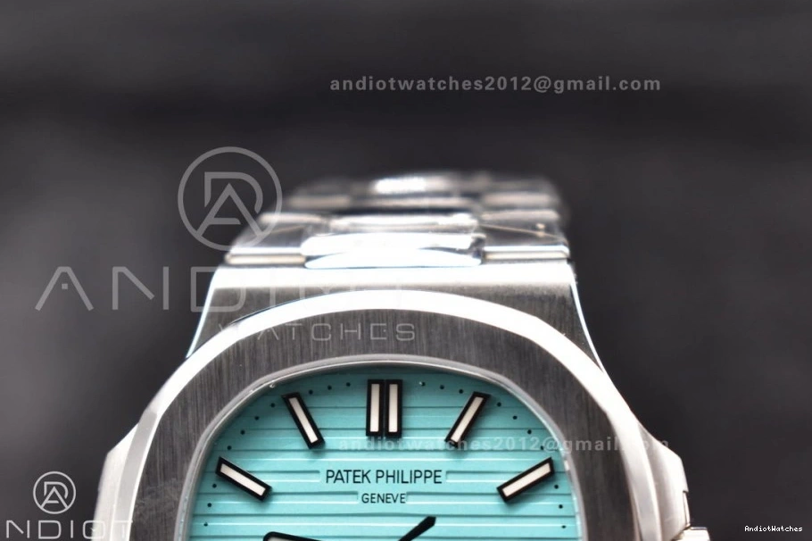 Best 913 Nautilus Edition WrinkleFree 324CS 5711 Bracelet 1:1 GRF Tiffany Dial Tiffany on SS Blue 0106
